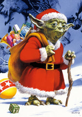 Buffalo Games - Star Wars - Holiday Yoda - 300 Large Piece Jigsaw Puzzle