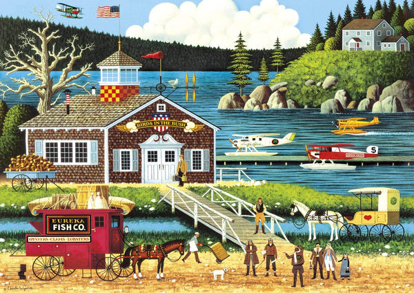 Buffalo Games - Charles Wysocki - Birds of a Feather - 300 Largepiece Jigsaw Puzzle