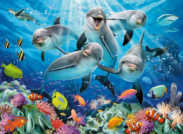 Ravensburger - Dolphins Jigsaw Puzzle (500 Piece)