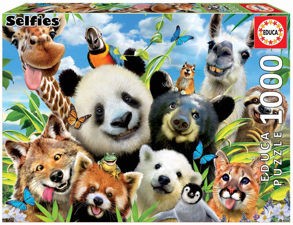 Educa - Llama Drama Selfie Jigsaw Puzzle (1000 Pieces)