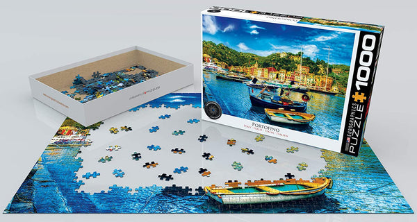 EuroGraphics - Portofino Italy Jigsaw Puzzle (1000 Pieces)