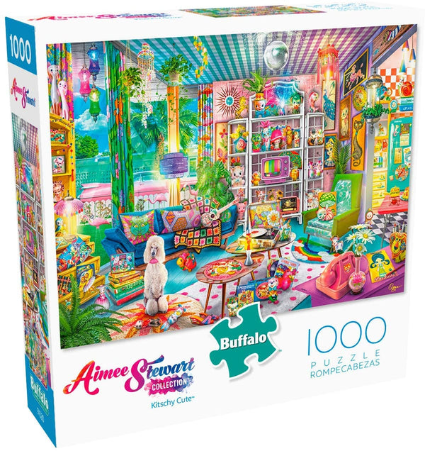 Buffalo Games - Aimee Stewart - Kitschy Cute - 1000 Piece Jigsaw Puzzle