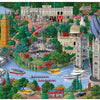 Bits and Pieces - 300 Large Piece Jigsaw Puzzle - London City View England by Artist Joseph Burgess
