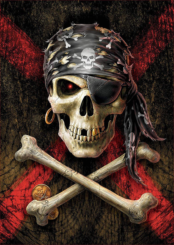 Educa - Pirate Skull Jigsaw Puzzle (500 Pieces)