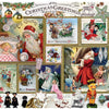 Bits and Pieces - Christmas Greetings 300 Piece Jigsaw Puzzles - 18" x 24" by Artist Barbara Behr