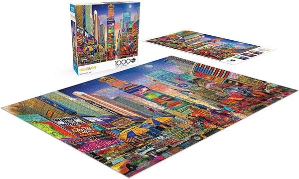 Buffalo Games - Times Square, NYC - 1000 Piece Jigsaw Puzzle