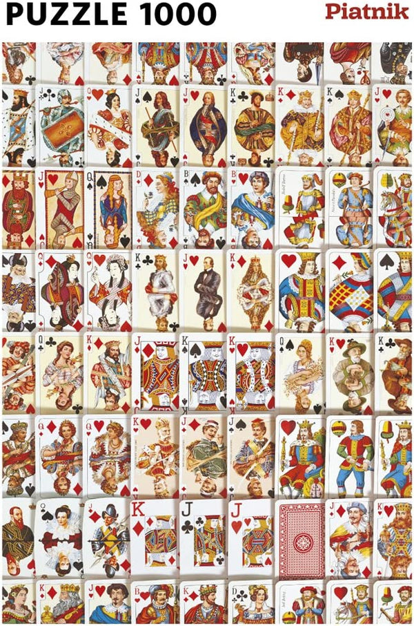 Piatnik - Playing Cards Jigsaw Puzzle (1000 Pieces)