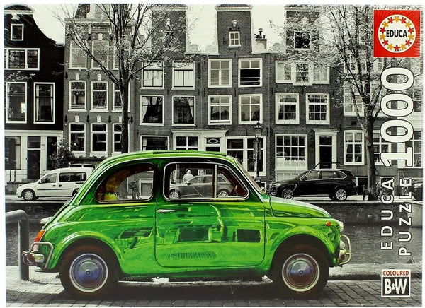 Educa - Car in Amsterdam Jigsaw Puzzle (1000 Pieces)
