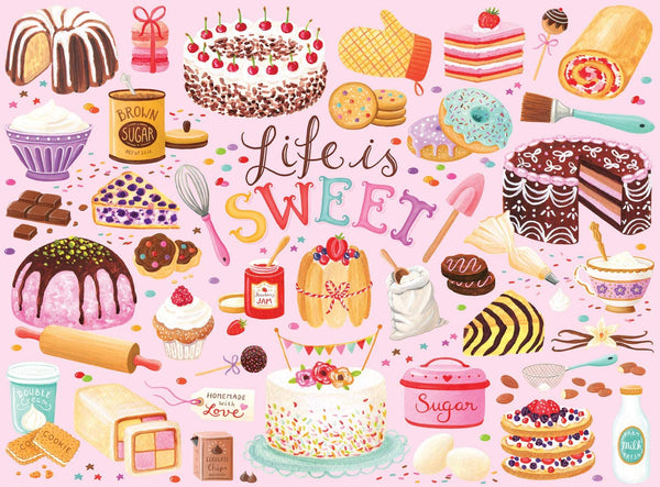 Buffalo Games - Life is Sweet - 1000 Piece Jigsaw Puzzle