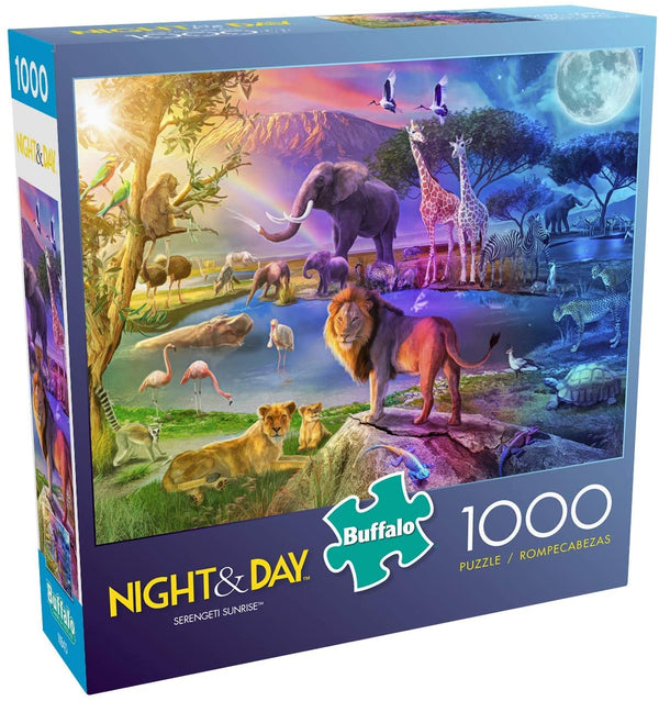 Buffalo Games - Serengeti Sunrise - 1000 Piece Jigsaw Puzzle