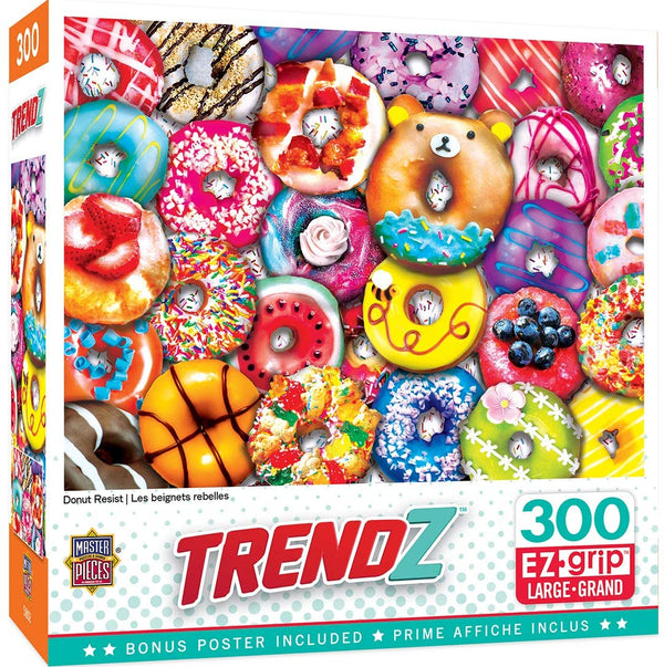 Masterpieces - Trendz Donut Resist Ez Grip Jigsaw Puzzle (300 Pieces)