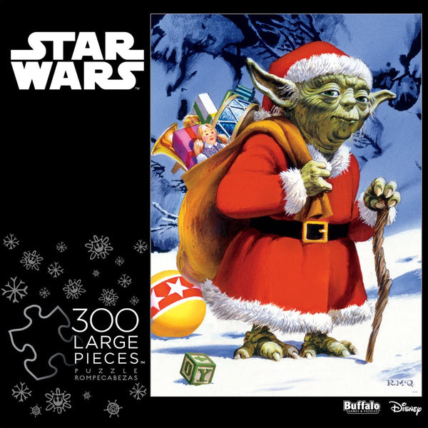 Buffalo Games - Star Wars - Holiday Yoda - 300 Large Piece Jigsaw Puzzle
