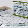 EuroGraphics - Modern Warplanes Jigsaw Puzzle (1000 Pieces)