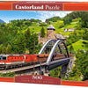 Castorland - Train on the Bridge Jigsaw Puzzle (500 Pieces)