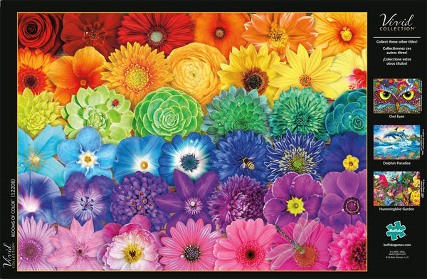 Buffalo Games - Blooms of Color - 1000 Piece Jigsaw Puzzle