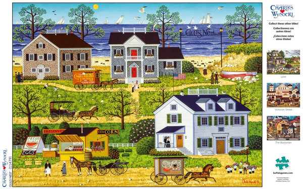 Buffalo Games - Charles Wysocki - Gulls Nest - 1000 Piece Jigsaw Puzzle