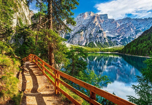 Castorland - Braies Lake, Italy Jigsaw Puzzle (1000 Pieces)