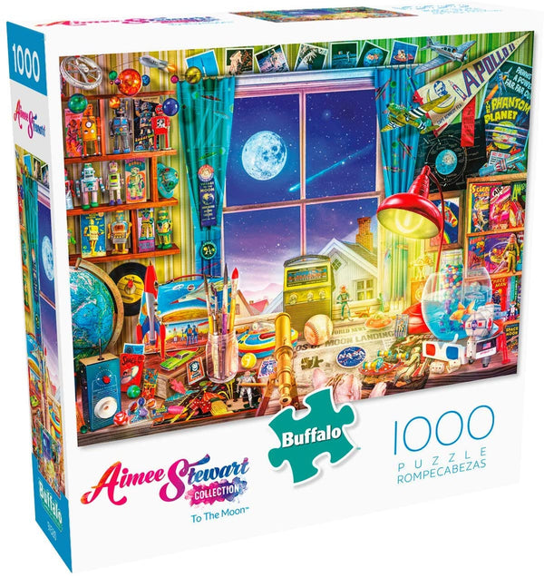 Buffalo Games - Aimee Stewart - To The Moon - 1000 Piece Jigsaw Puzzle