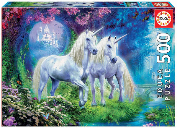 Educa - Unicorns in the Forest Jigsaw Puzzle (500 Pieces)