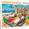 Trefl - Hidden Shapes Feline Jigsaw Puzzle (1000 Pieces)