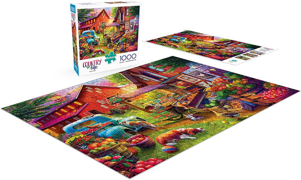 Buffalo Games - Bells Farm - 1000 Piece Jigsaw Puzzle