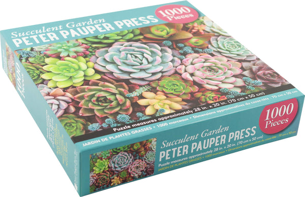 Peter Pauper Press - Succulent Garden Jigsaw Puzzle (1000 Pieces)