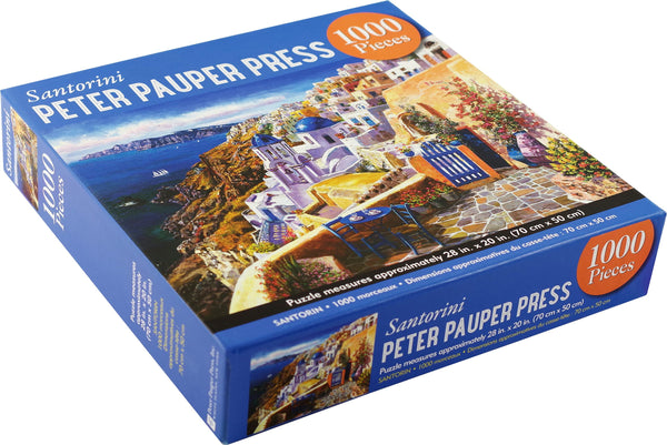 Peter Pauper Press - Santorini Jigsaw Puzzle (1000 Pieces)