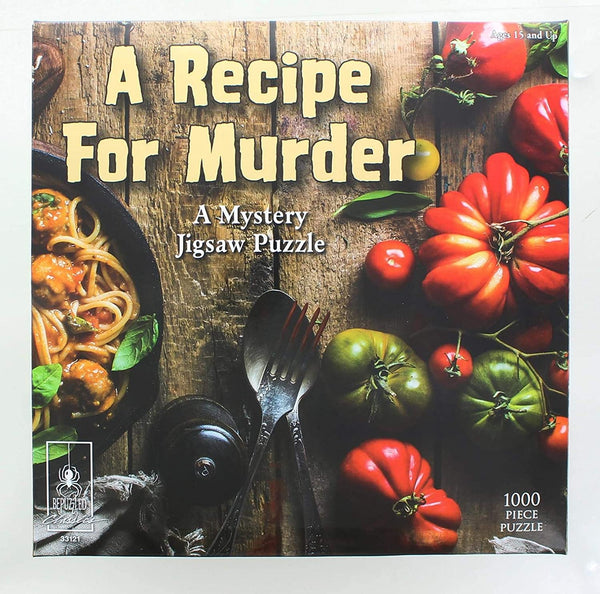 Bepuzzled - A Recipe for Murder Classic Mystery Jigsaw Puzzle (1000 Pieces)