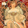 Flame Tree Studio - Reverie Mucha by Alphonse Mucha Jigsaw Puzzle (1000 Pieces)