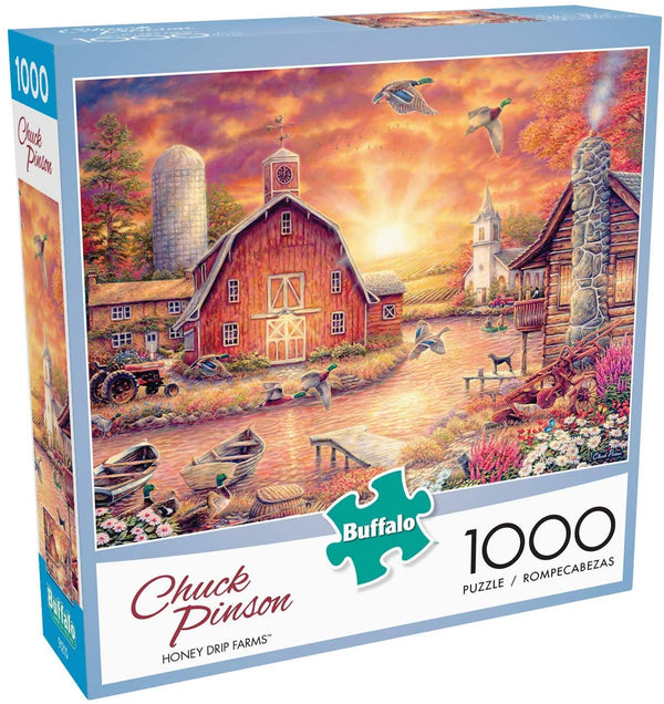 Buffalo Games - Honey Drip Farms - 1000 Piece Jigsaw Puzzle