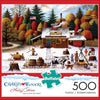 Buffalo Games - Charles Wysocki - Vermont Maple Tree Tappers - 500 Piece Jigsaw Puzzle