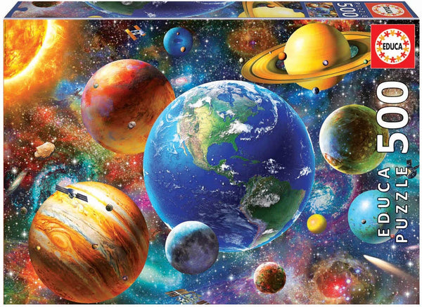Educa - Solar System Jigsaw Puzzle (500 Pieces)