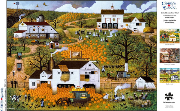 Buffalo Games - Charles Wysocki - Dancing Pheasant Farms - 1000 Piece Jigsaw Puzzle