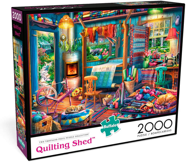 Buffalo Games - Quilting Shed - 2000 Piece Jigsaw Puzzle