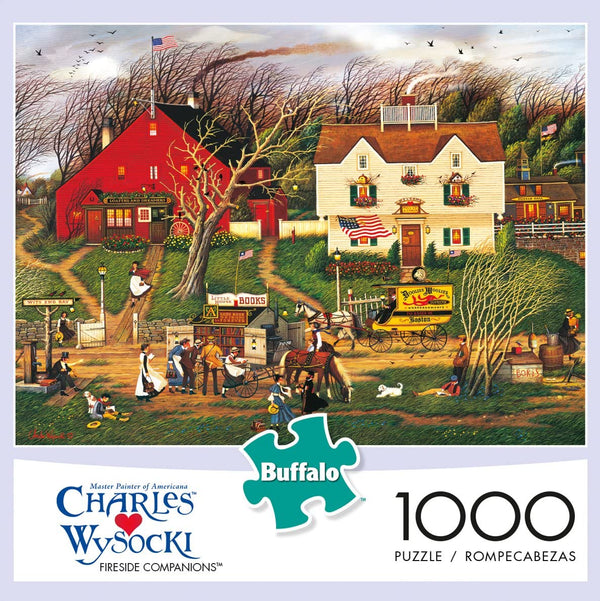 Buffalo Games - Charles Wysocki - Fireside Companions - 1000 Piece Jigsaw Puzzle