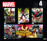 Buffalo Games - 4 in 1 Multipack - Marvel Super Heroes Jigsaw Puzzle (1400 Pieces)