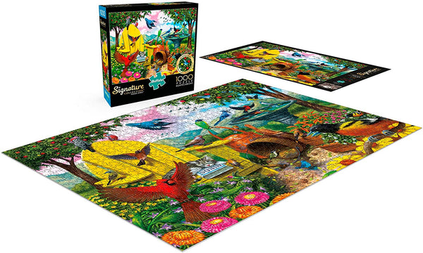 Buffalo Games - Signature Collection - Hidden Birds - 1000 Piece Jigsaw Puzzle