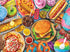 Buffalo Games - Fun Fair Food by Lars Stewart Jigsaw Puzzle (1000 Pieces)