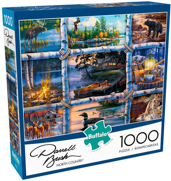 Buffalo Games - Darrell Bush - North Country - 1000 Piece Jigsaw Puzzle