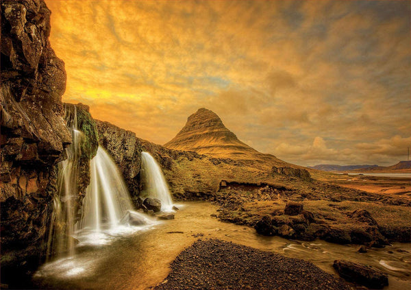 Educa - Kirkjufellsfoss Waterfall Iceland Jigsaw Puzzle (1000 Pieces)