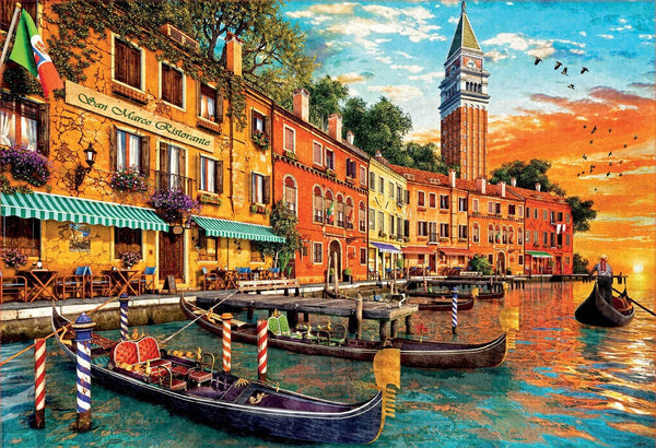 Educa - Sunset To San Marcos Jigsaw Puzzle (6000 Pieces)