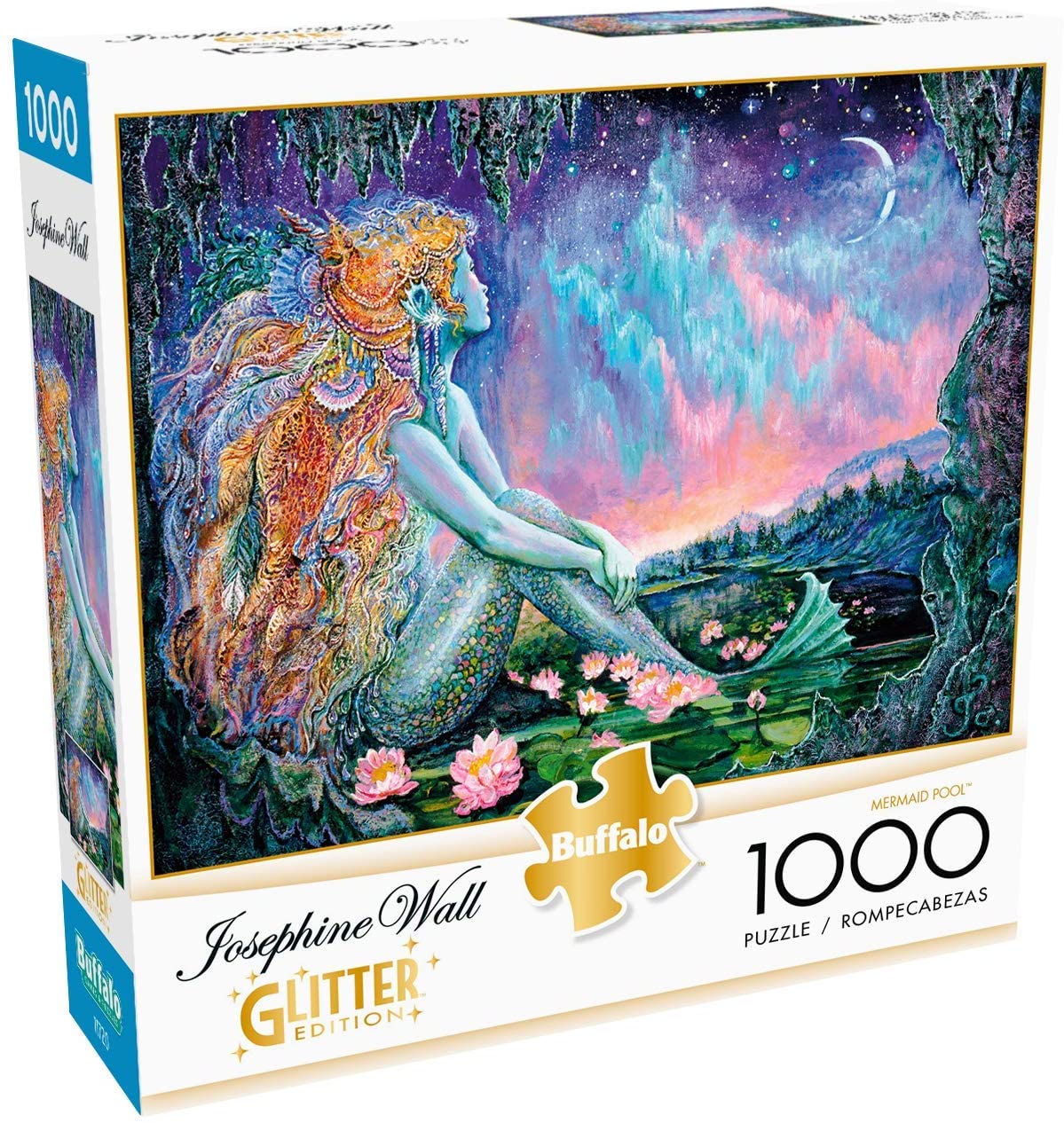 Buffalo Games – Summer Queen – 1000 Teile Puzzle – Flights Of Fantasy – Mit Glitzer & Poster Buffalo Games – Summer Queen – 1000 Teile Puzzle – Flights Of Fantasy – Mit Glitzer & Poster