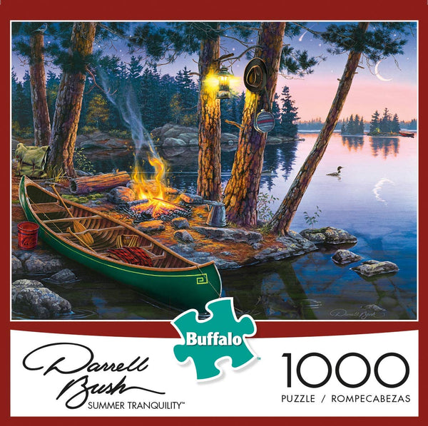 Buffalo Games - Darrell Bush - Summer Tranquility - 1000 Piece Jigsaw Puzzle