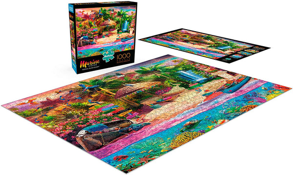 Buffalo Games - Tropical Island Holiday - 1000 Piece Jigsaw Puzzle