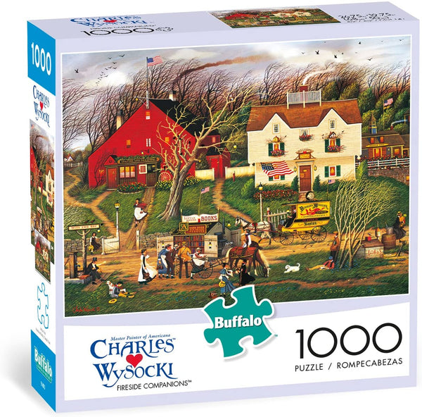 Buffalo Games - Charles Wysocki - Fireside Companions - 1000 Piece Jigsaw Puzzle