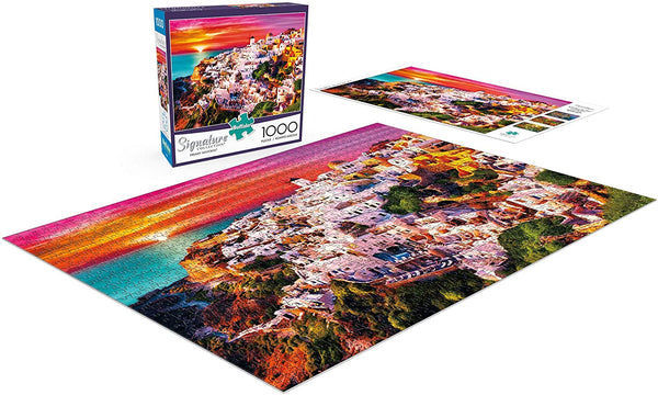 Buffalo Games - Signature Collection - Dreamy Santorini - 1000 Piece Jigsaw Puzzle