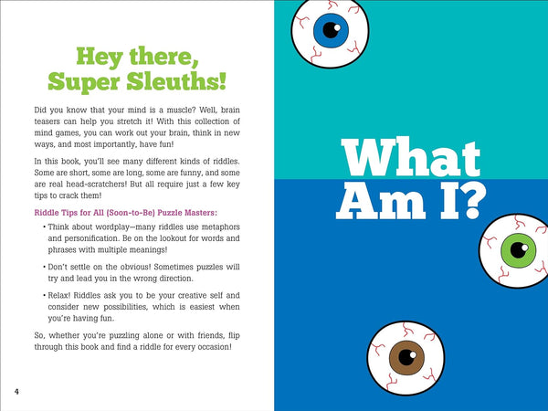 500 Riddles for Clever Kids (Brain Teasers for the Whole Family)