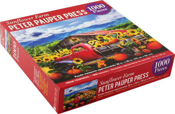 Peter Pauper Press - Sunflower Farm Jigsaw Puzzle (1000 Pieces)