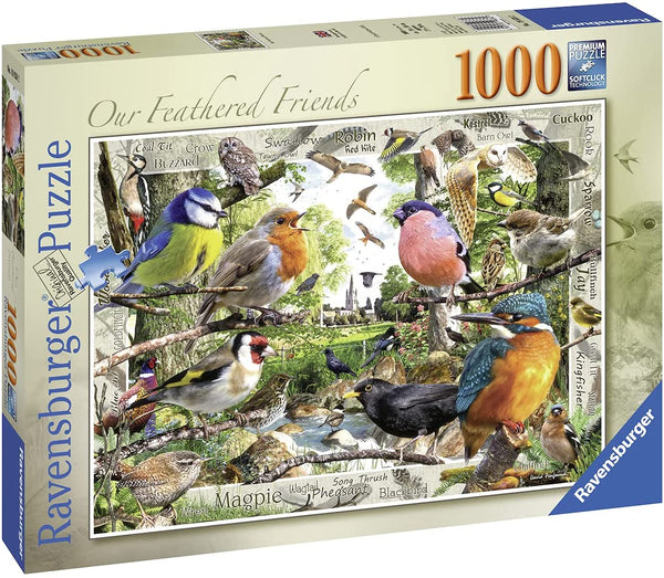 Ravensburger - Our Feathered Friends Jigsaw Puzzle (1000 Pieces)