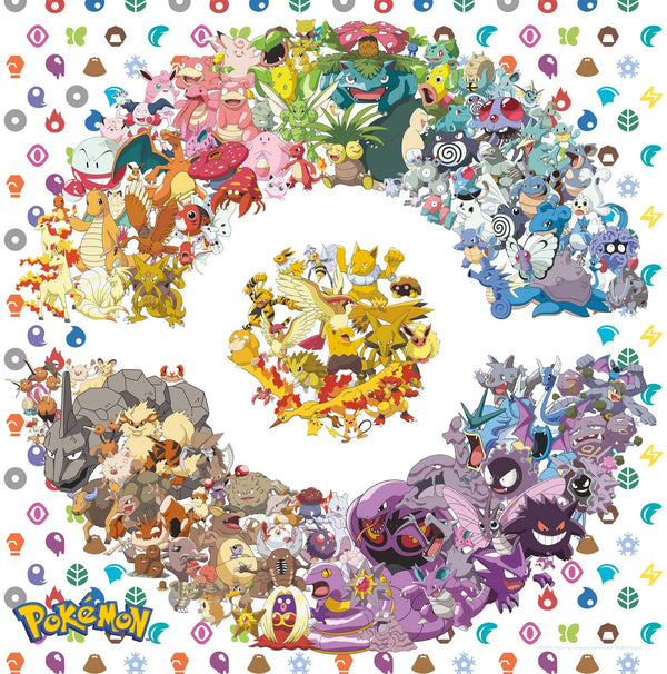 Buffalo Games - Pokemon - Kanto Edition - 300 Large Piece Jigsaw Puzzle